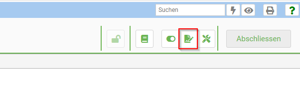 Notizen im Abschluss