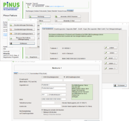 Einstellungen für ESR-/QR-Einzahlungsscheine